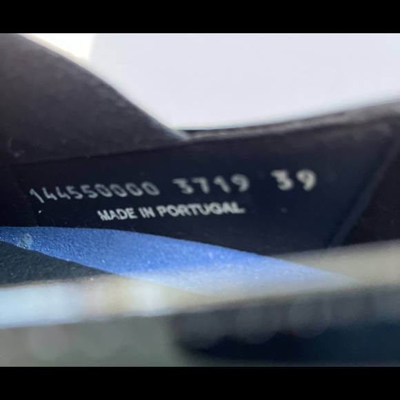 BOS & Co studded patent leather loafer / oxford 39 us8 - Picture 6 of 15